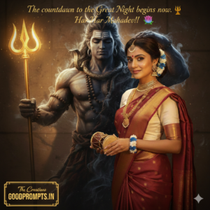 Top 5+ Girls Mahashivratri Ai Photo Prompts 2026